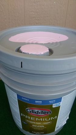 Satin pintura premium exterior con primer