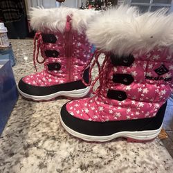 Girls Snow Boots Size 1