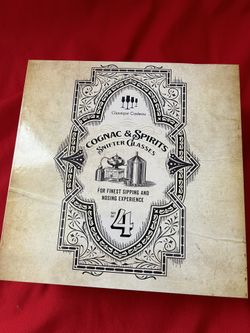 Cognac And Spirit Snifter Glasses X 4 Units