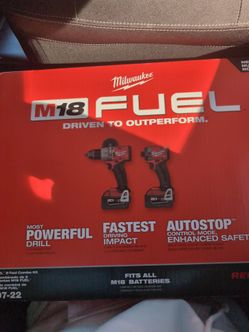 M18 Fuel Milwaukee drill kit