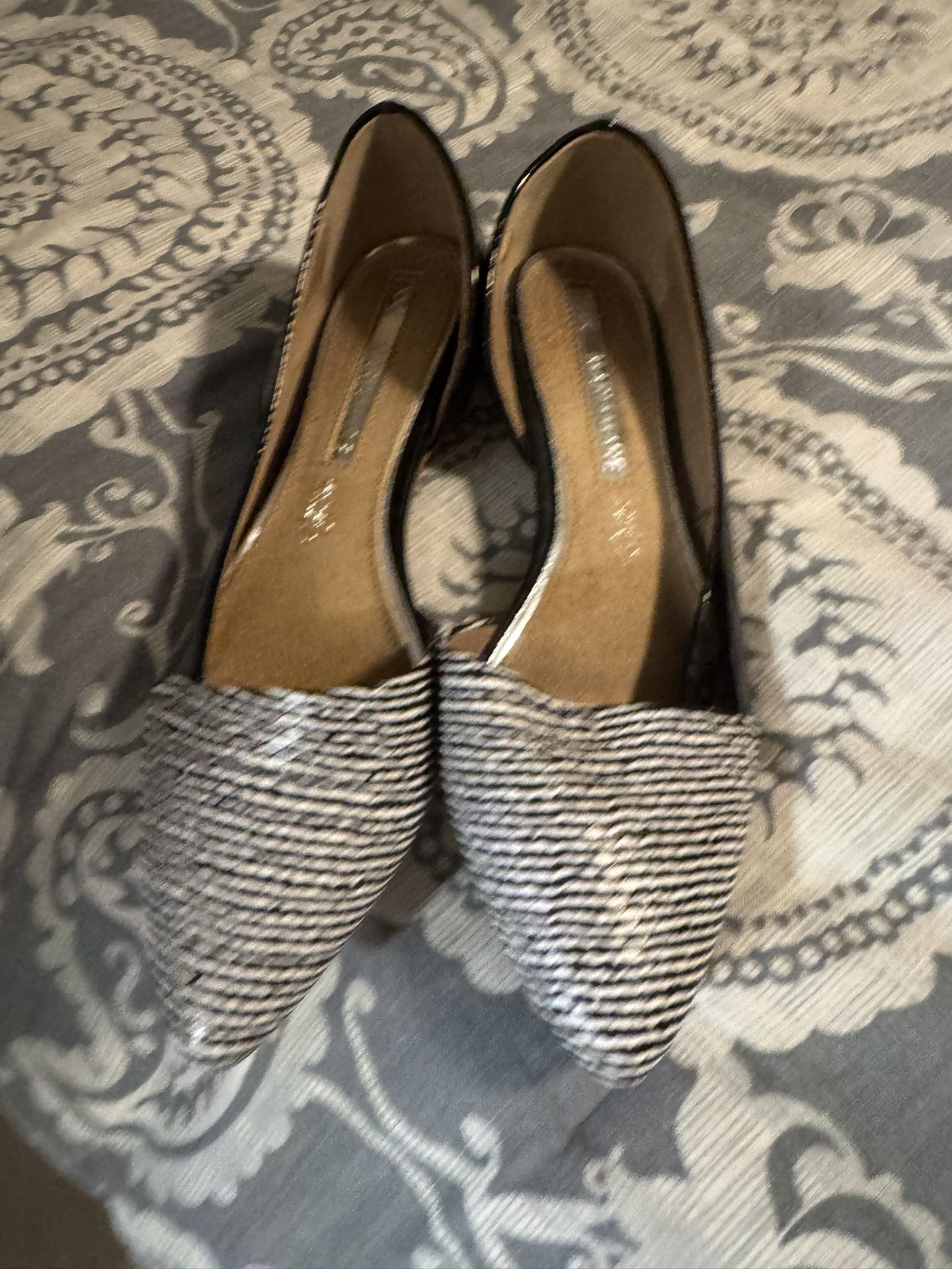 Womens Size 7 Mariamare Dress Flats Leather Insole