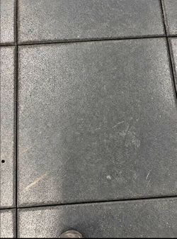 RUBBER MATT HEAVY-DUTY USED FLOORING – 1” THICK + INSTALLATION AVAILABLE