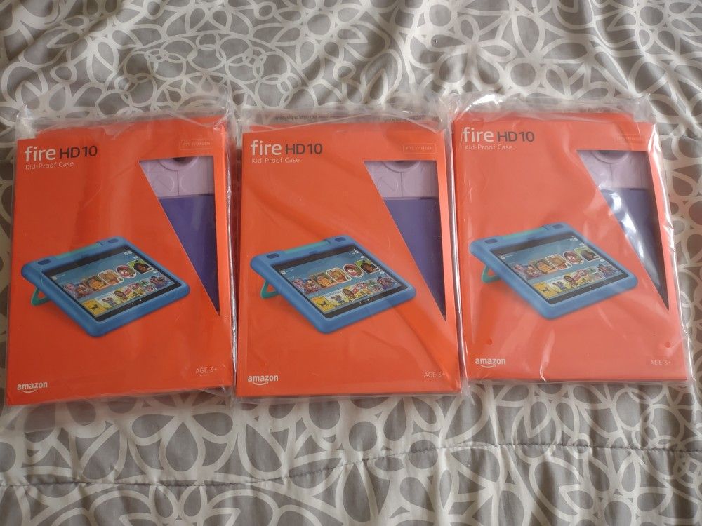 Amazon Fire HD 10 Kid-proof Cases Purple!