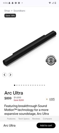 Sonos Arc Ultra with Bluetooth
