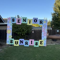 Custom “picture frame” poster board