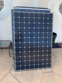 Used tested 327watt solar panels only $50!