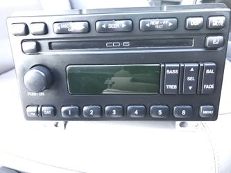 Ford Explorer Radio unit 6 cd