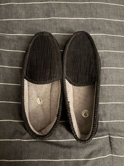 Corduroy slippers
