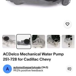 LS A/C Delco Water Pump New 