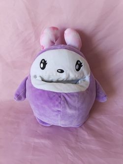 2018 Moose Toys Purple Monster Plush Open Mouth Stuffed Animal Toy