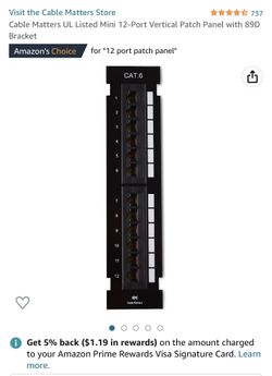 12 Port Patch Panel 