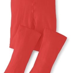 Toddler Red Tights Size 3 Years New In Package 