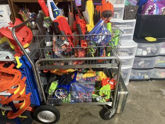 HUGE Nerf Gun Lot – Fortnite, Mega, HyperFire + Dart Collector & Tons of Darts!
