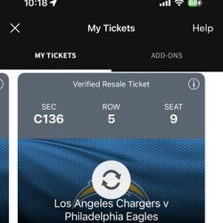 NFL Game For Eagles Vs CHARGERS 2025