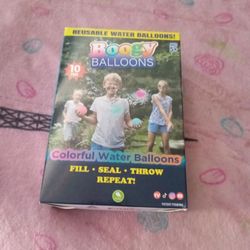 New Boogy Balloons Reuseable Water Balloons 