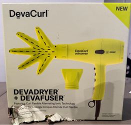 DevaCurl DevaDryer + DevaFuser Ionic Hair Dryer