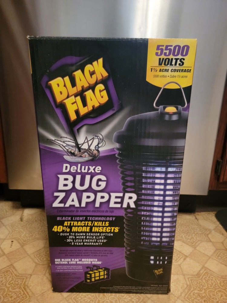 BLACK FLAG 40-Watt Bug Zapper Outdoor Insect Trap