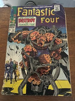 Fantastic Four #68 Marvel Comic 1967