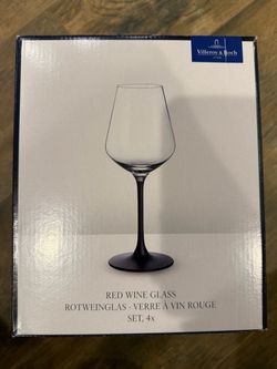 Villeroy and Boch Red Wine Glasses