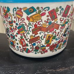 Tupperware Mexican Detail