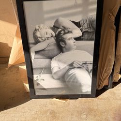 Monroe And James Dean Frame
