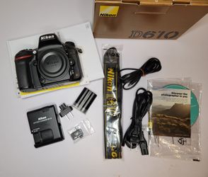 Nikon D610 Digital Camera Body