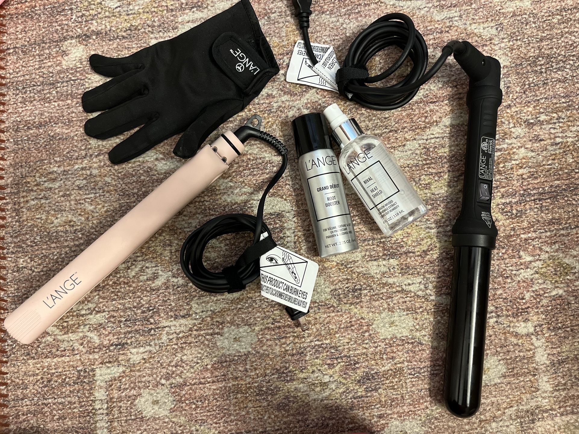 L’ANGE Titanium Hair Straightener And Curling Wand 