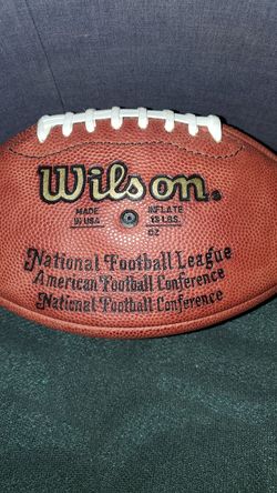 NFL signed football