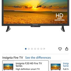 Insignia Brand New 24 Inch Tv Smart HD 