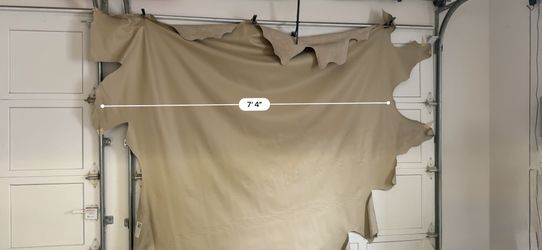 Leather Hide  -Color Sandstone 