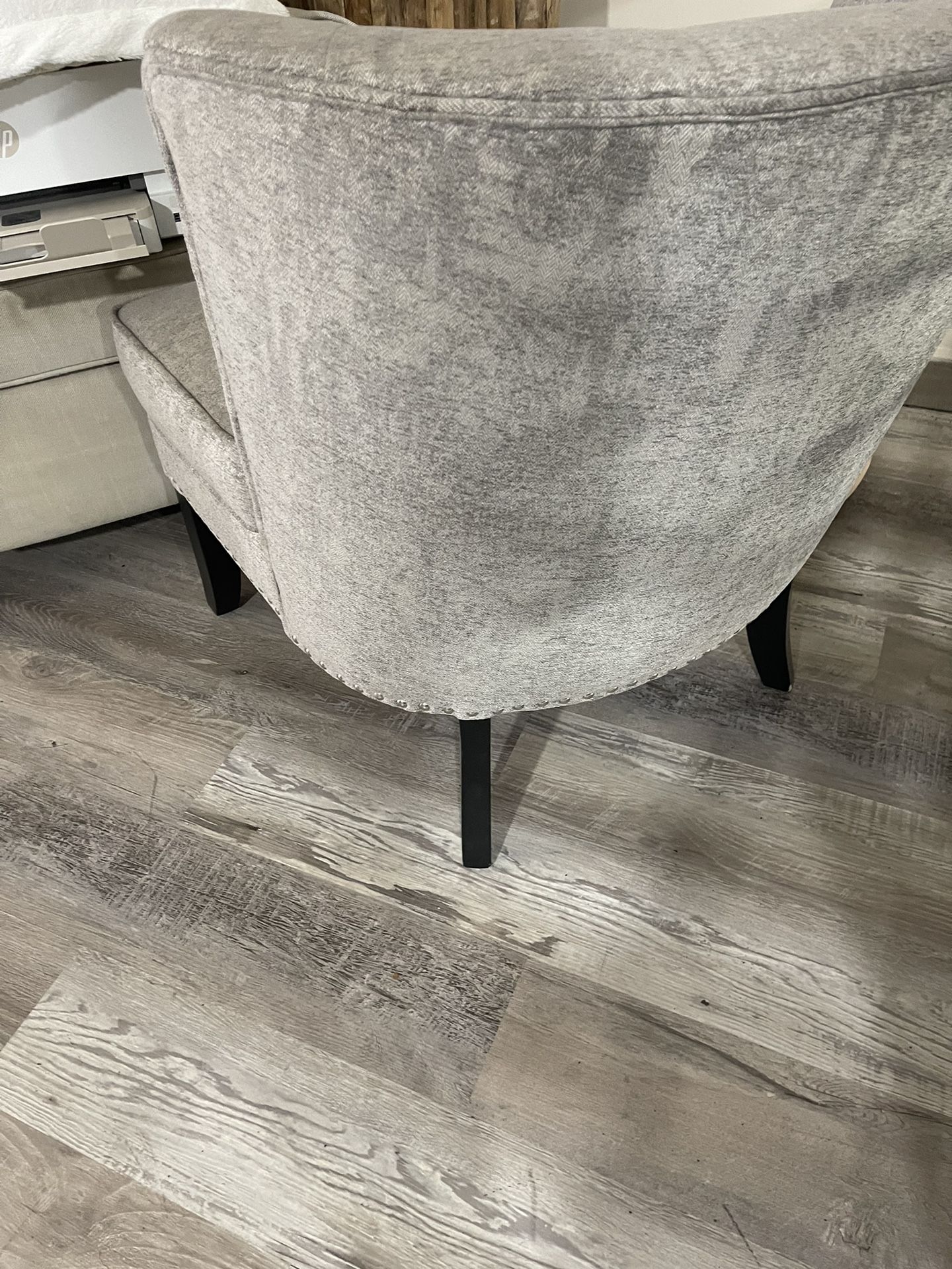 Grey Soft Chair $50
