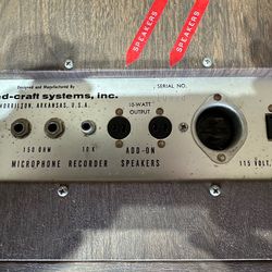 Antique portable podium PA