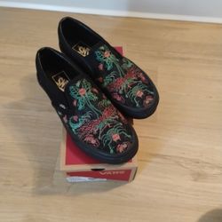 Vans Limited Edition Dark Omens Glow In The Dark Shoes