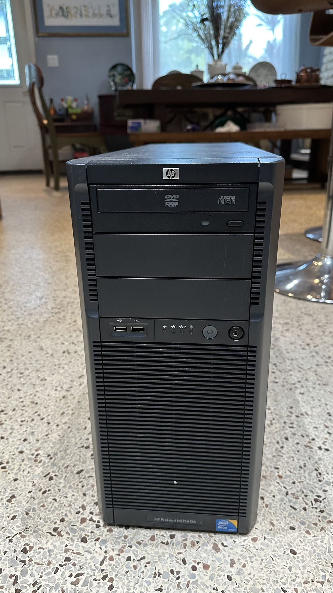 HP Proliant ML150 G6 Intel Xeon E5502 1.87GHz x2 24GB RAM 820GB SATA HHDs Server
