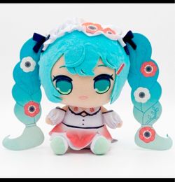 FuRyu Hatsune Miku (Anemone Version) Kyurumaru 10.2" Plush NWT