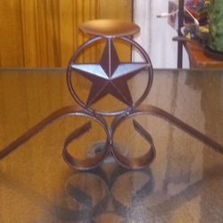 3 Piece Texas Star Candle Holder Set 