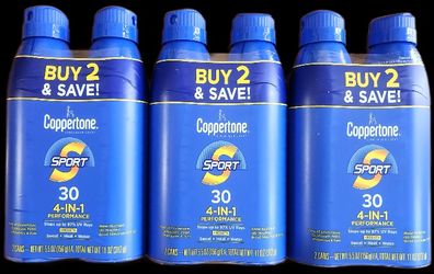 Coppertone Twin Pack Sunscreen Spray