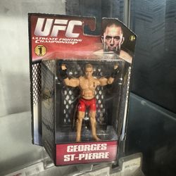 UFC Jakks George St Pierre Build an Octagon Series 1 Action Figure