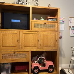 Handcrafted Entertainment Center 