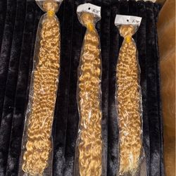 Jc Jerry curly 24 26 28 inch Human Hair Water Wave Bundles