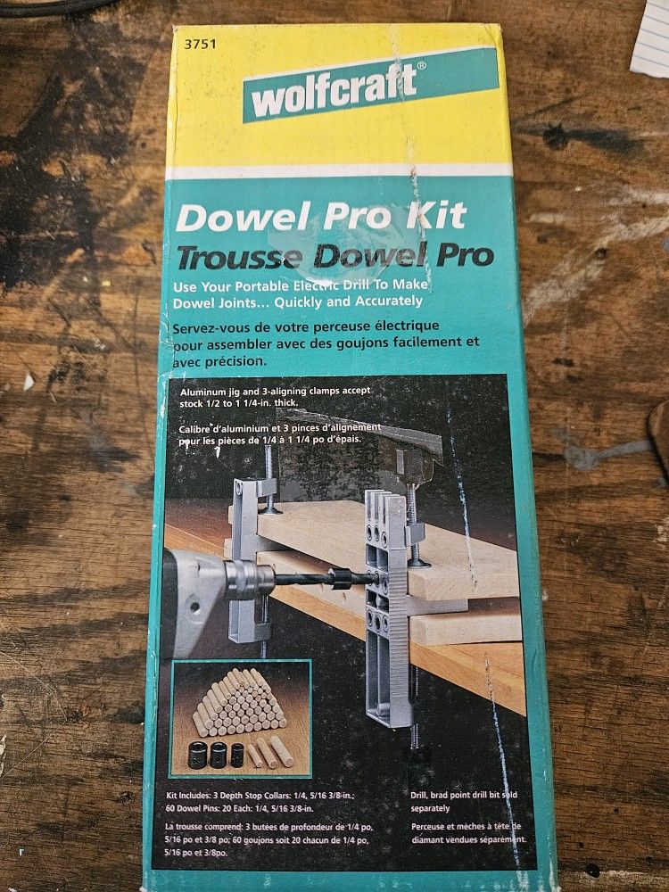 Wolfcraft Dowel Pro Kit