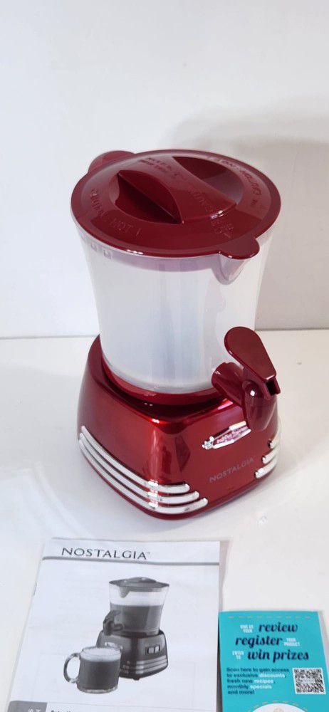 Nostalgia Retro 32 Ounce Hot Chocolate Maker and Dispenser 