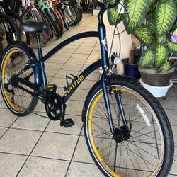 26” Townie 7D Electra Alloy 7 Speed Comfort Beach Cruiser 