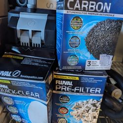 Fluval 107 Canister Aquarium Filter, 10-30 US Gal / 40-130 L