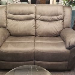 Brand New Manual Reclining Loveseat