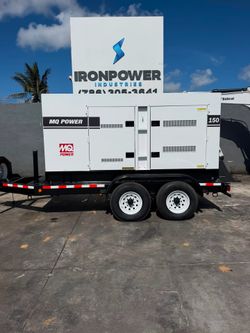 2018 Multiquip WhisperWatt 150 kVA Diesel Generator – Trailer Mounted, Load Bank Tested