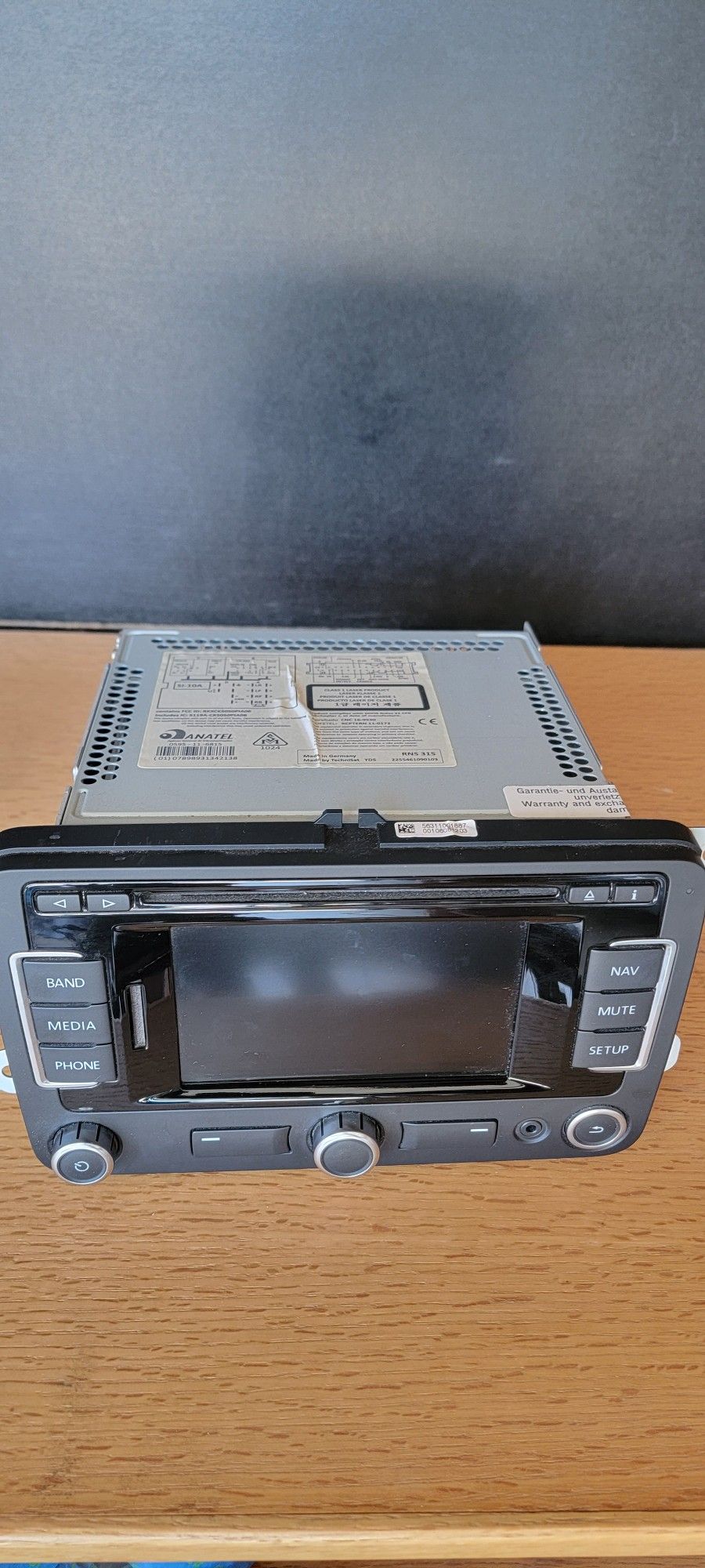 VW OEM Car Stereo VW RNS 315 