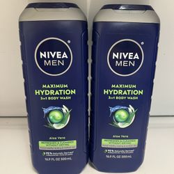 Nivea Men Body wash 2 for $8