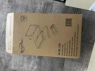 Weight Max Digital Postal Scale