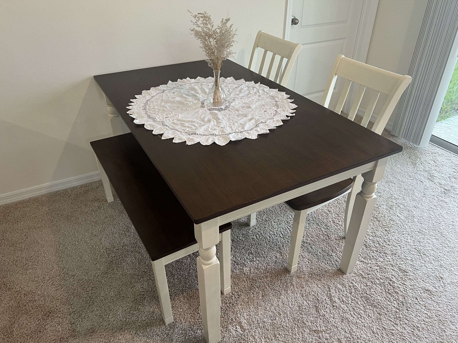 Dining Table + 2 Chairs + Bench | Lake Alfred | Pick Up Only